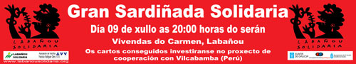 Pancarta Sardiñada 2011